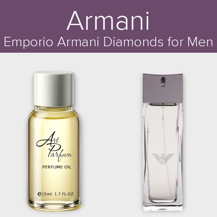 Парфумований концентрат 15мл. Аромат схожий з Armani Emporio Armani Diamonds for Men, фото 1