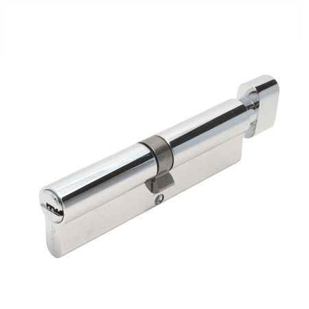 Циліндр Avers ZM-110-C-CR хром ключ-вороток, фото 1