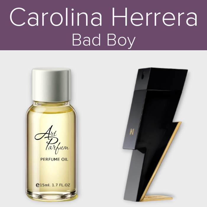 Парфумований концентрат 15мл. Аромат схожий з Carolina Herrera Bad Boy, фото 1