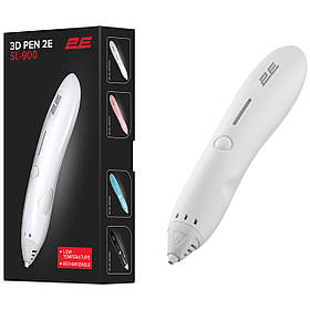 2E Ручка 3D SL_900, PCL, Акб 500mAh, білий
