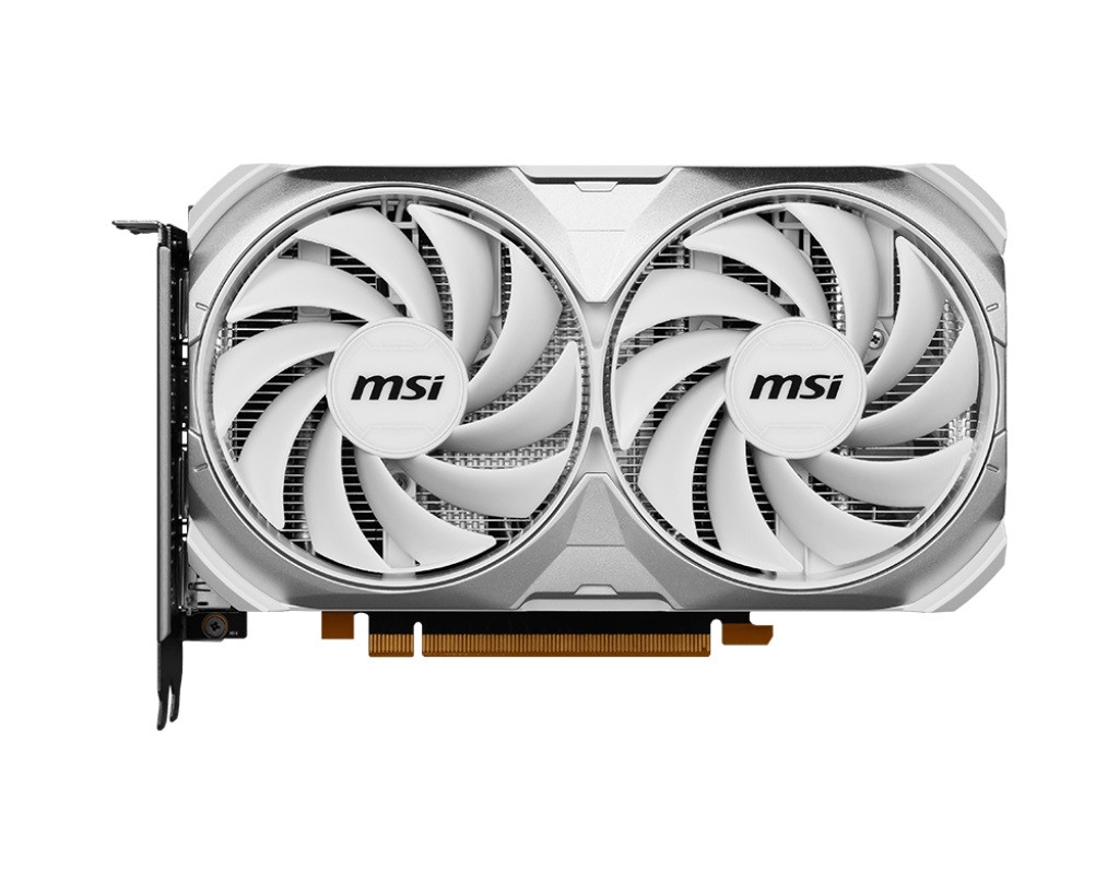 MSI Відеокарта GeForce RTX 4060 8GB GDDR6 VENTUS 2X WHITE OC білий