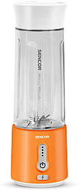 Sencor Блендер портативний для смузі 150Вт, чаша-500мл, USB-C,  біло-помаранчевий