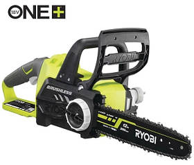 Ryobi Пила ланцюгова акумуляторна RCS1830-140B, ONE+ 18 В, шина 30 см, АКБ 4.0 А·год + ЗУ безщіткова