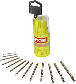 Ryobi Набір свердел для металу RAK13HSS 13 шт.
