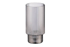 ARDESTO Набір склянок високих Graphite, 380 мл, 2 шт., скло, сірий