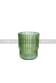 ARDESTO Набір склянок низьких 300 мл, 2 шт., скло, зелений