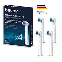 Beurer Насадка для зубної щітки, TB_30/50_C_4, 4 шт в комплекті, білий