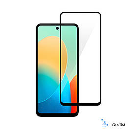 2E Захисне скло для TECNO Spark Go 2024 (BG6), 2.5D FCFG, (1 Pack), чорна рамка
