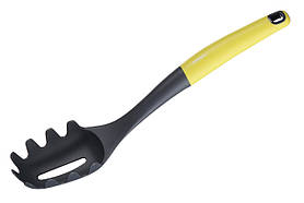 ARDESTO Ложка для спагеті Gemini, 32.8 см, нейлон, пластик, сіро-жовтий