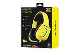 2E Gaming Гарнітура ігрова HG340, 7.1, USB-A, RGB, 2 м, жовтий, фото 2