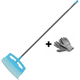Cellfast Граблі для листя IDEAL, комплект з рукавичками BASIC, ширина 52.5 см, 178 см, 0.74 кг.