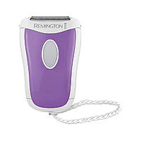 Remington Бритва електр. сітчаста Smooth&Silky, АААx2, сухий + вологий жіночий тример, біло-фіолетовий