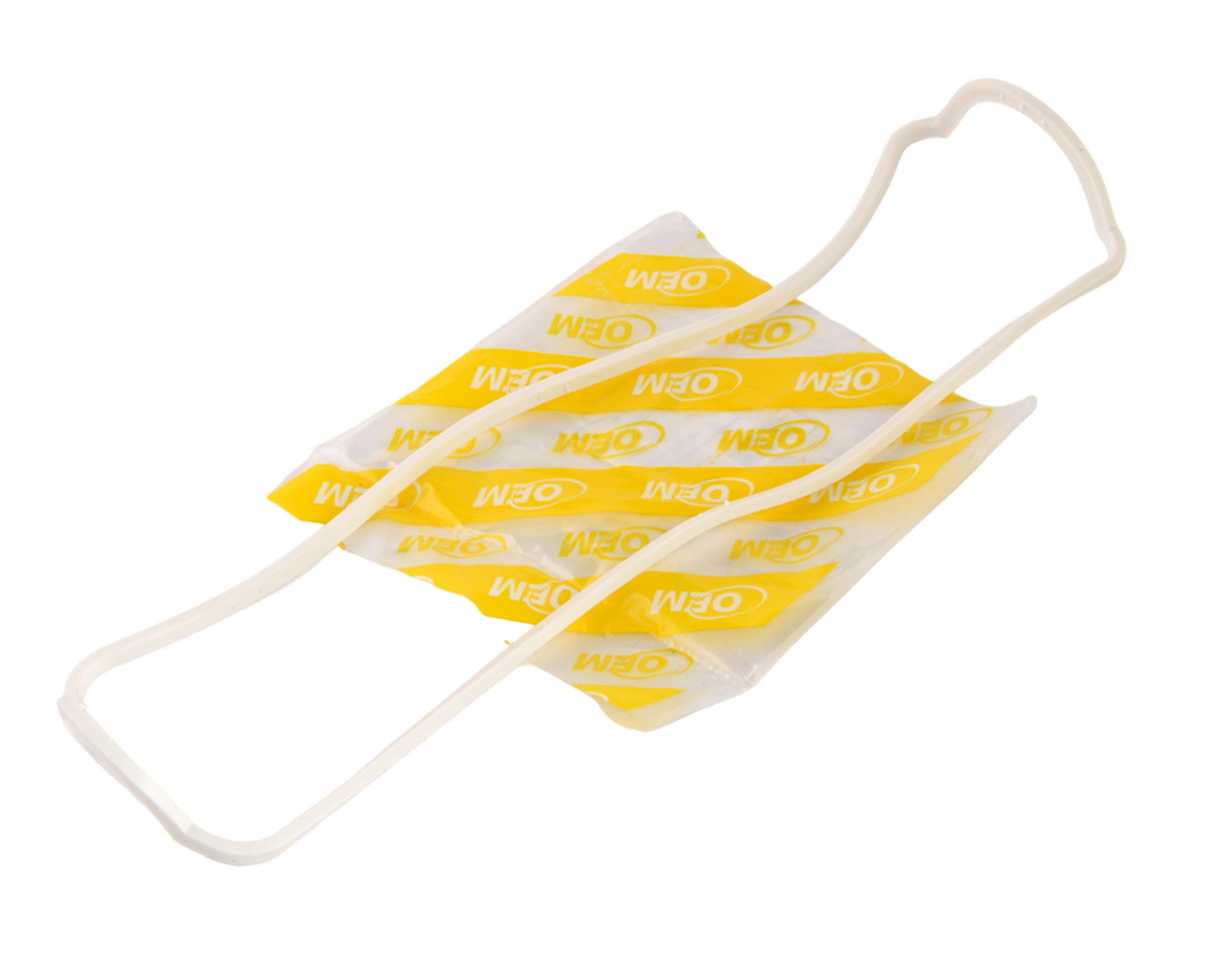 Прокладка клапанної кришки ВАЗ 1117-19, 2108-12, 2170, 2190 8 кл. силіконова біла, фото 1