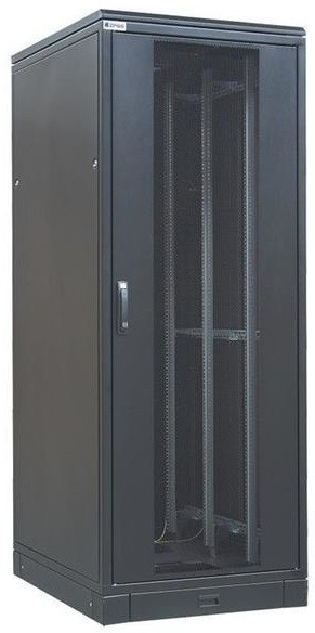 Шафа ZPAS 19", 42U, SZB IT, передні одностулкові перфоровані двері і задні розпашні, 600x1200 мм, максимально, фото 1