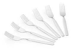 ARDESTO Набір столових виделок Gemini Salerno, 6 приладів, неіржавка сталь