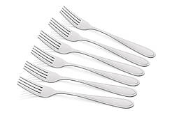 ARDESTO Набір столових виделок Black Mars Ether, 6 приладів, неіржавка сталь