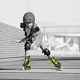 NEON Роликові ковзани Inline, розмір 34-37, зелений, фото 3