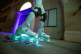 NEON Роликові ковзани Inline, розмір 30-33, бірюзовий, фото 8