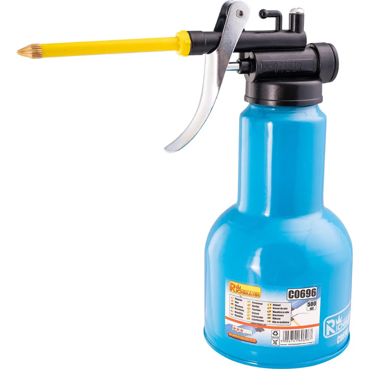 Маслянка металічна 500 мл, C0696