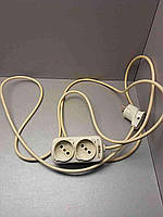 Подовжувач мережевий фільтр Б/К Мережевий подовжувач 2 розетки 3 метри