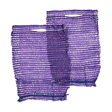 Сітка мішок із ручкою (до 5кг) 25х39 см. Фіолетова, сітка-мішок овочева, сітка пакувальна для овочів, мішки овочеві, фото 4