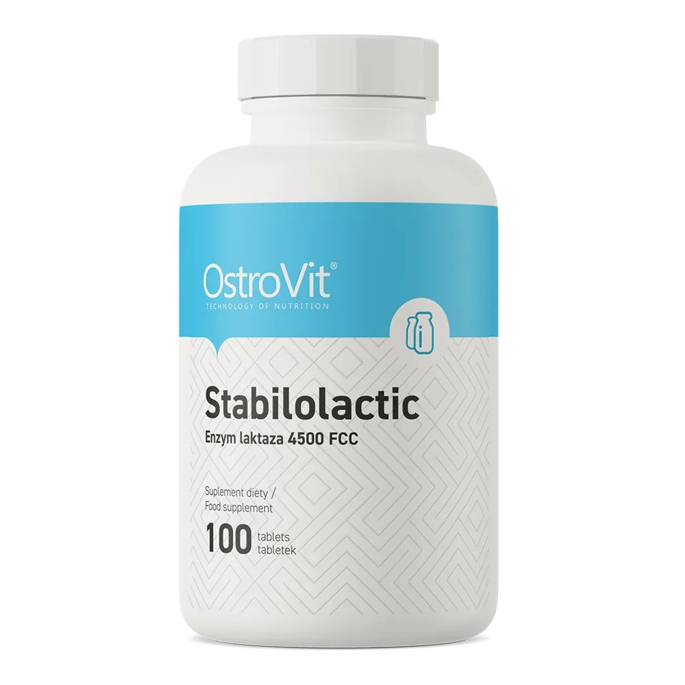 Фермент лактазі OstroVit Stabilolactic 100 таблеток