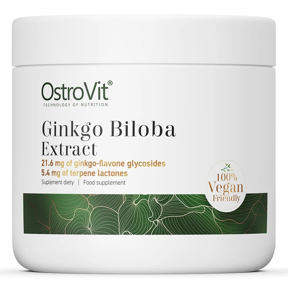 Гінкго білоба OstroVit Ginkgo Biloba Extract 50 г