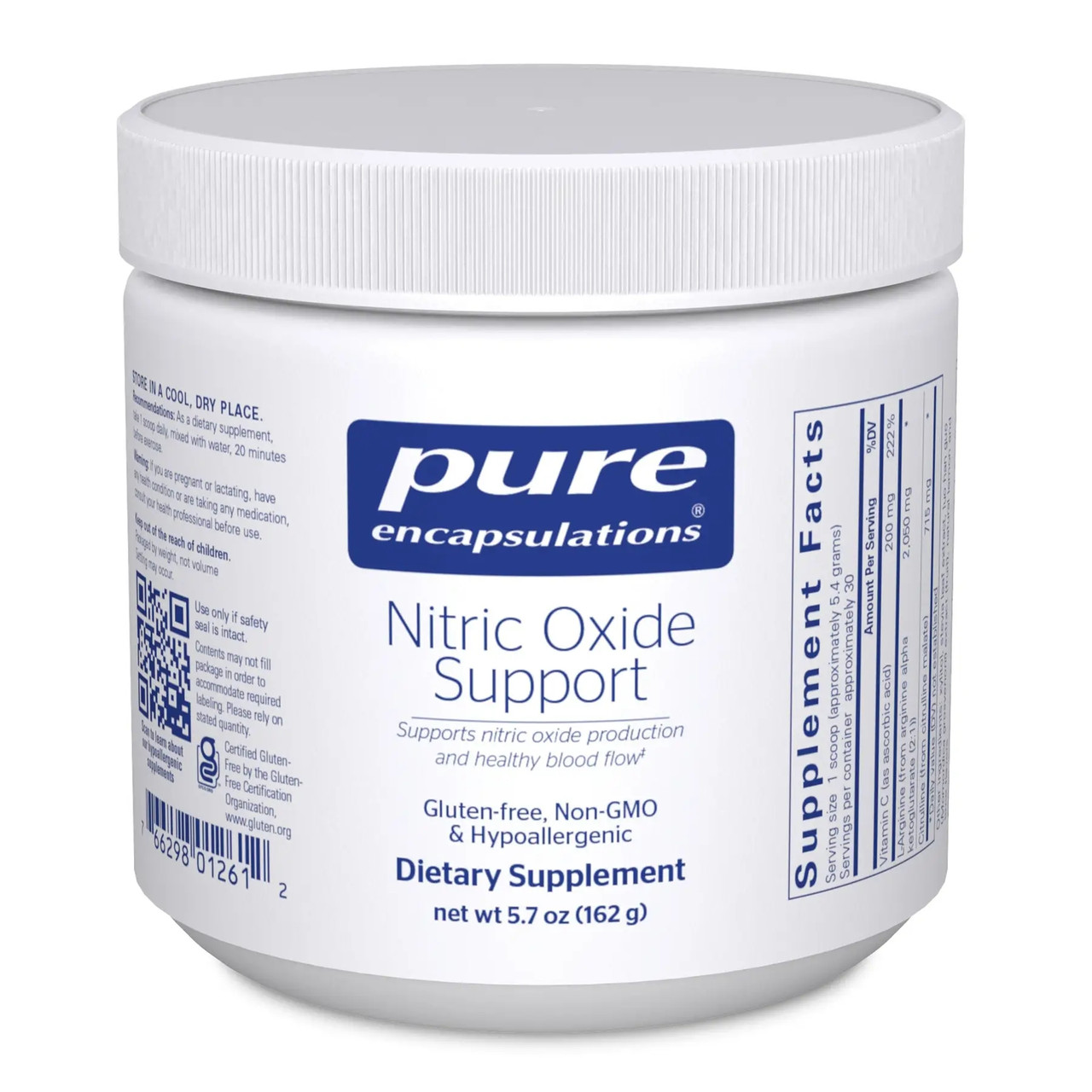 Підтримка оксиду азоту Pure Encapsulations Nitric Oxide Support 162 г