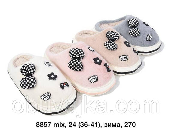 Зимове взуття оптом Кімнатні зимові капці 2024 бренду Lion (рр. 36-41), фото 1