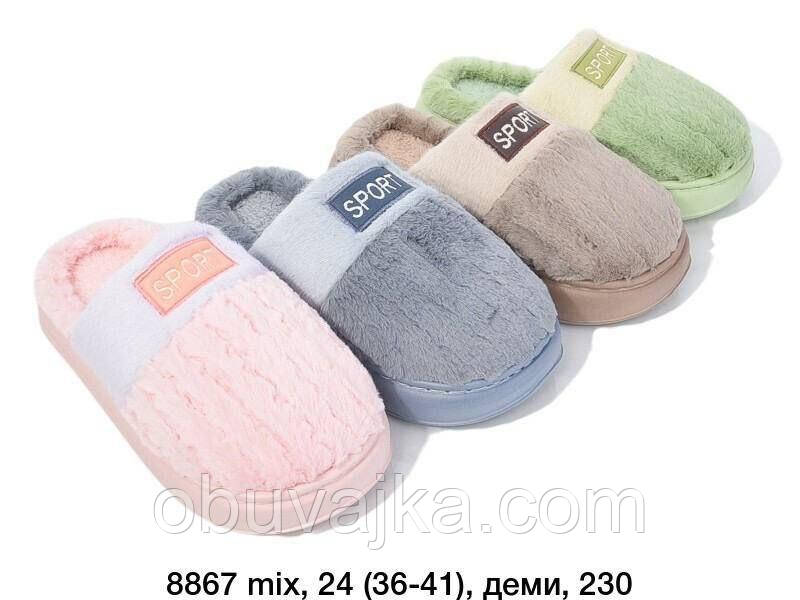 Зимове взуття оптом Кімнатні зимові капці 2024 бренду Lion (рр. 36-41)