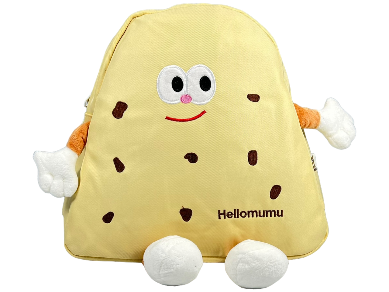 Дитячий рюкзак на одне відділення, жовтий