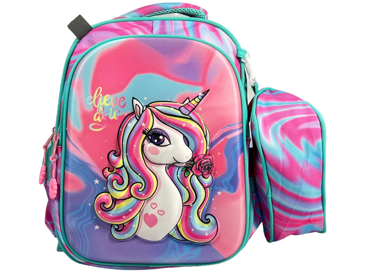 Шкільний рюкзак Xinhuaju на три відділення C007-3 різнокольоровий, фото 1