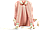 Дитячий рюкзак на два відділення. рожевий, фото 4
