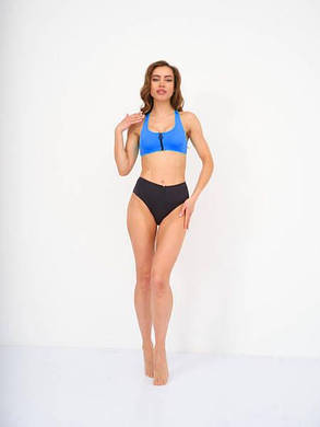 Купальник раздельный Z.Five 86250 Виола голубой (В НАЛИЧИИ ТОЛЬКО 42 44 46 48 50 УКР р-ры), фото 3