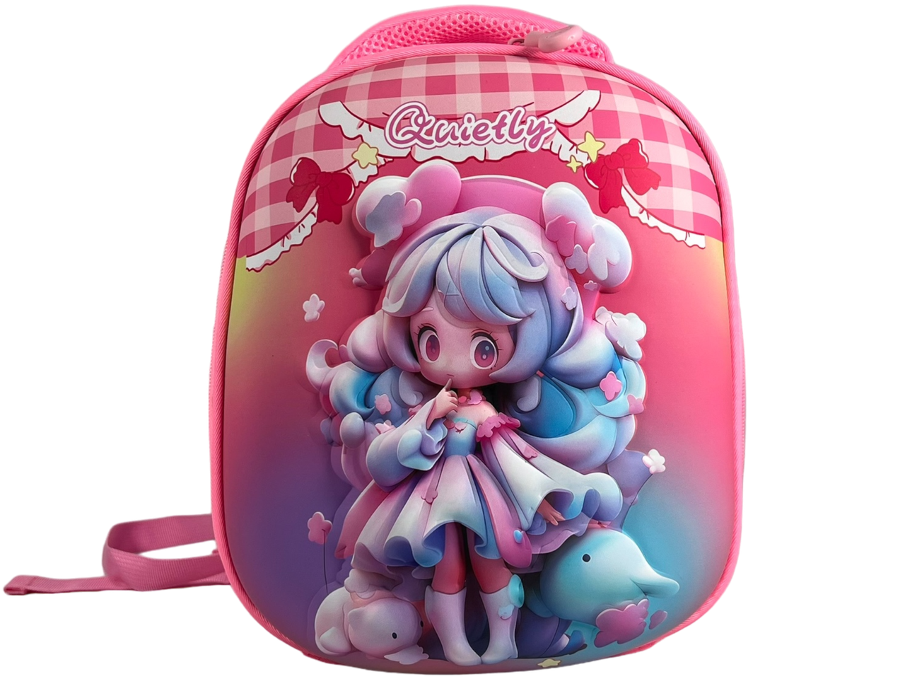 Дитячий рюкзак з батьківським повідком, рожевого кольору, фото 1