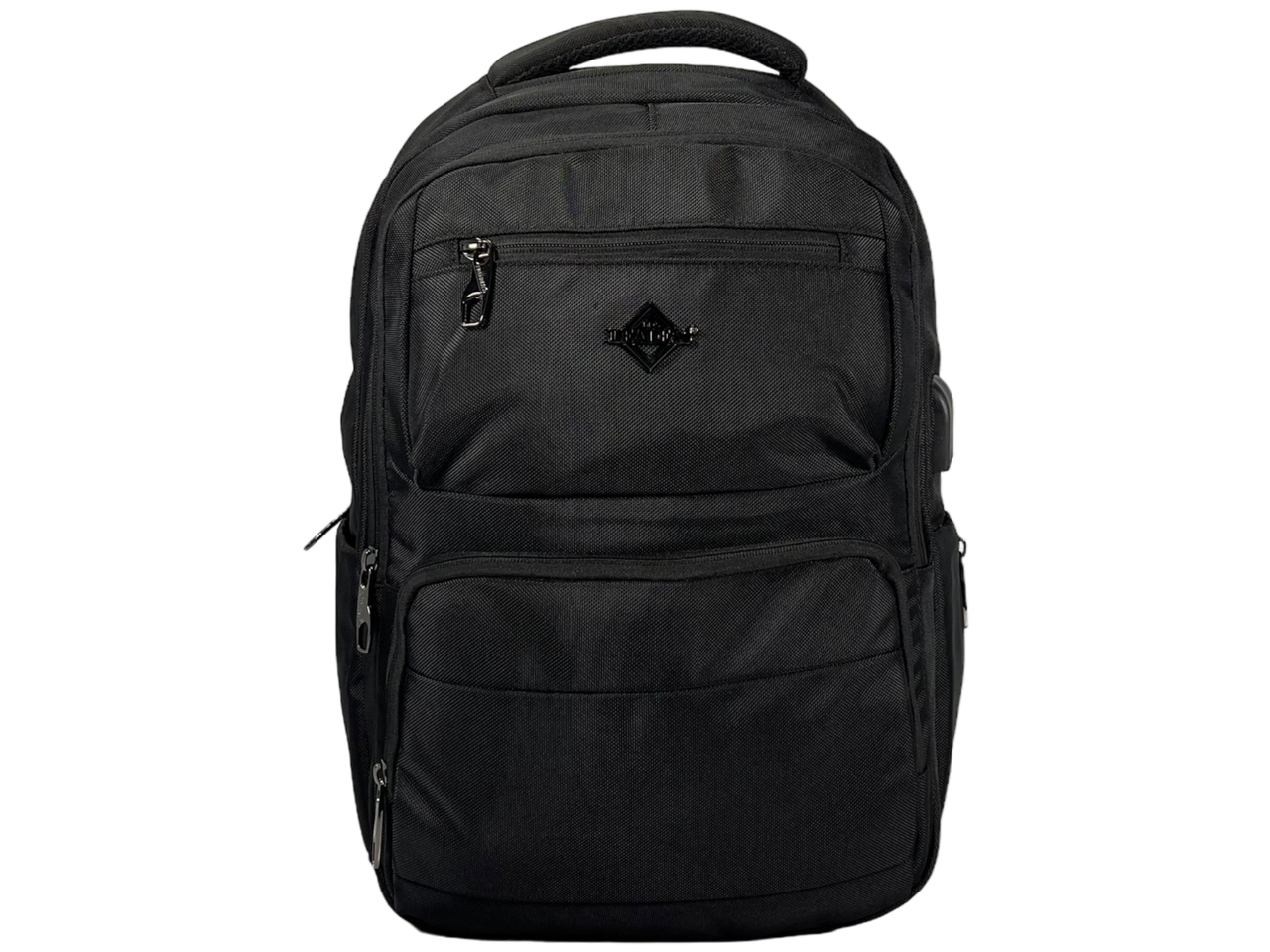 Міський рюкзак на чотири відділення, 18 л, чорний