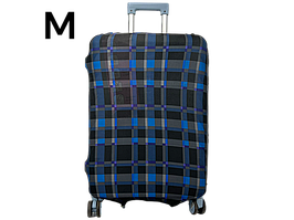 Чохол для валізи Aoleisi з фастексом для кращої фікзації на валізі 24-2 чорний