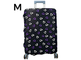 Чохол для валізи Aoleisi з фастексом для кращої фікзації на валізі 24-5 чорний