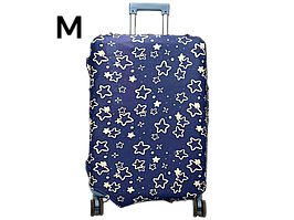 Чохол для валізи Aoleisi з фастексом для кращої фікзації на валізі 24-8 синій