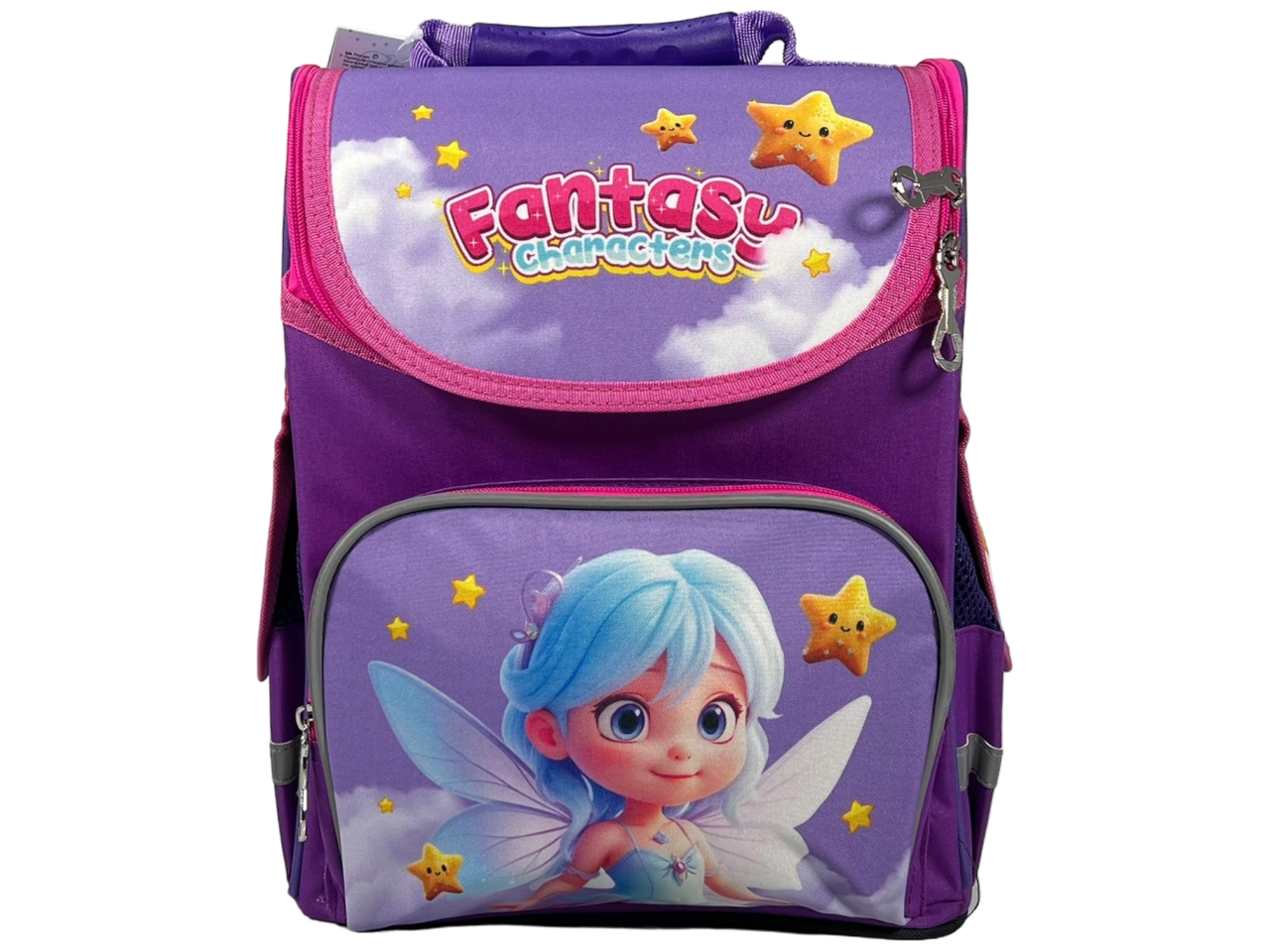 Шкільний рюкзак на два відділення з принтом Феї, фото 1