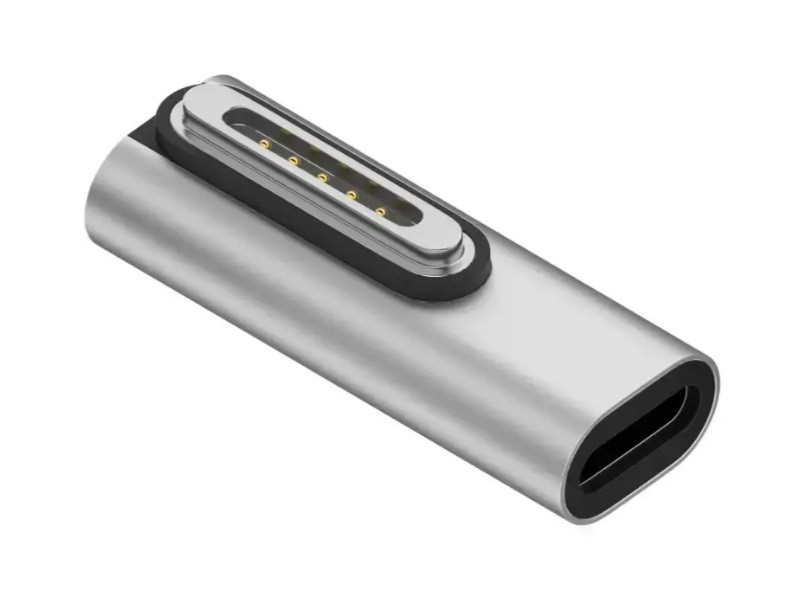 Магнітний адаптер живлення Type-C на  Magsafe 3 PD 140W 28V/5A перехідник для Apple MacBook