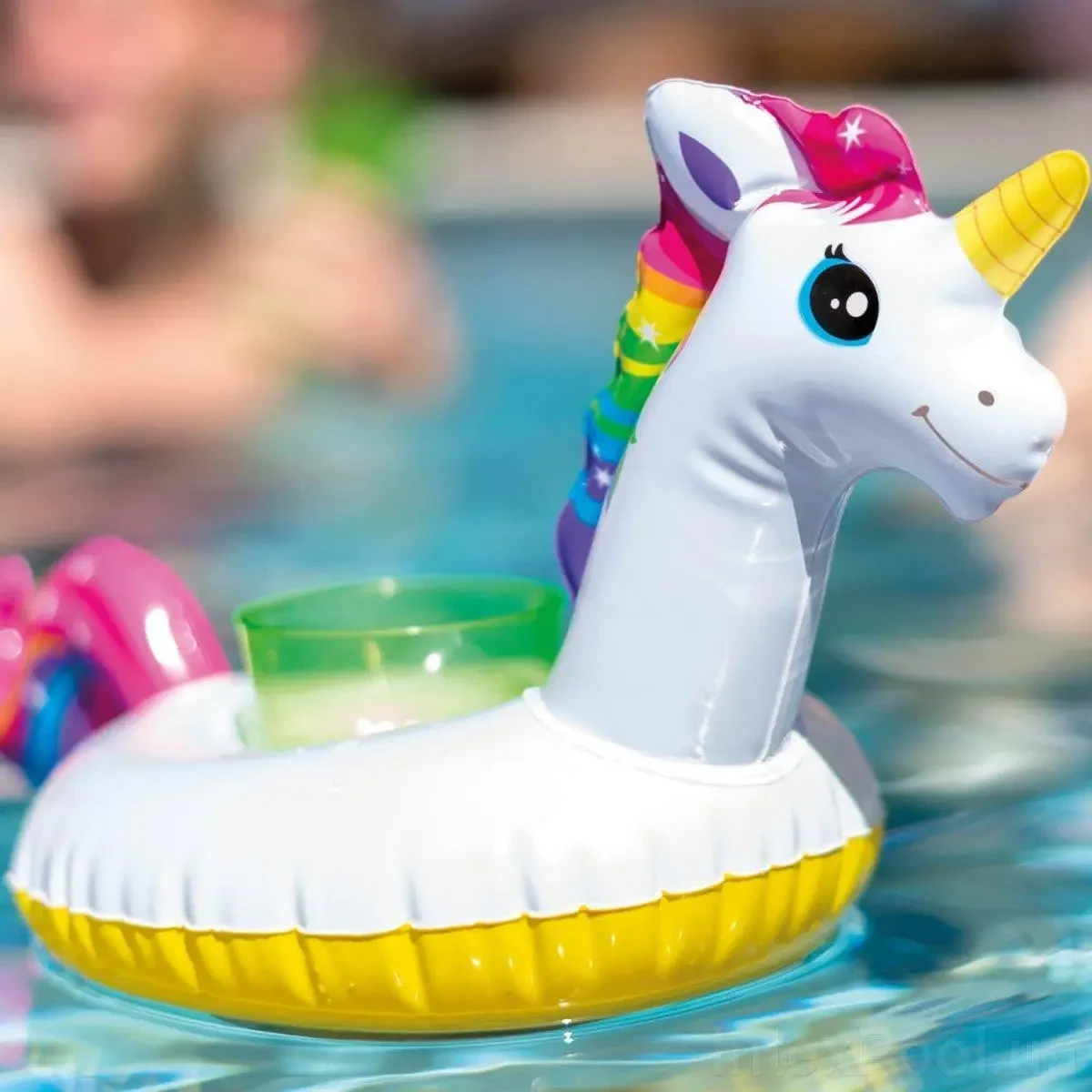 Плаваючий підсклянник Intex 57506-1 «Єдиноріг», 41 х 20 см, 1 шт, фото 1