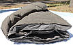 Спальний мішок з флісом ЗИМА (ковдра з капюшоном) до -40, теплий, Олива, фото 9