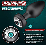 Анальне пробка з вібрацією на пульті, Вібропробка для анального сексу, стимулятор ануса, Інтимні іграшки, фото 6