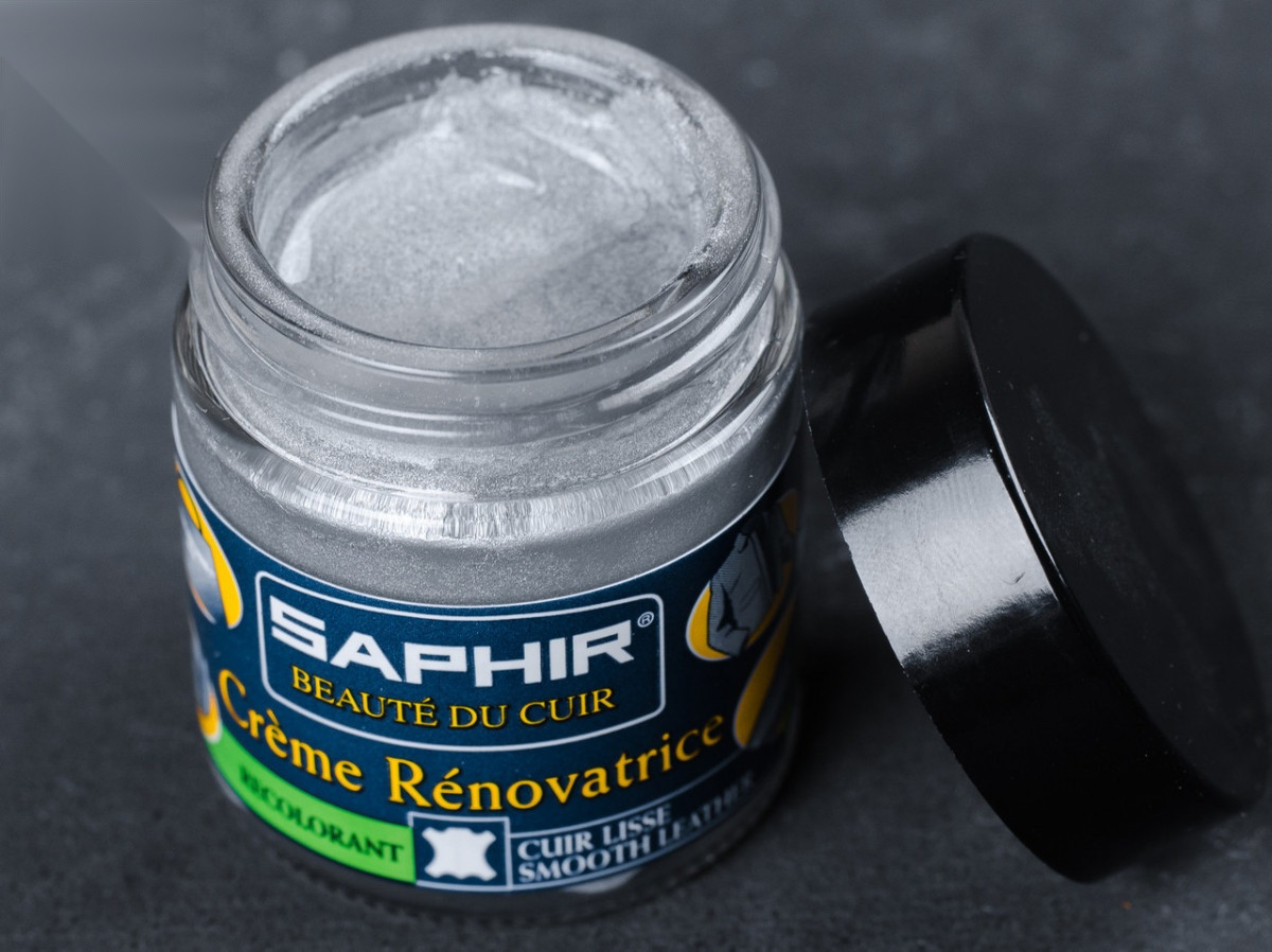 Рідка Шкіра (крем) Saphir Creme Renovatrice, 30 мл, кол. срібний (24)