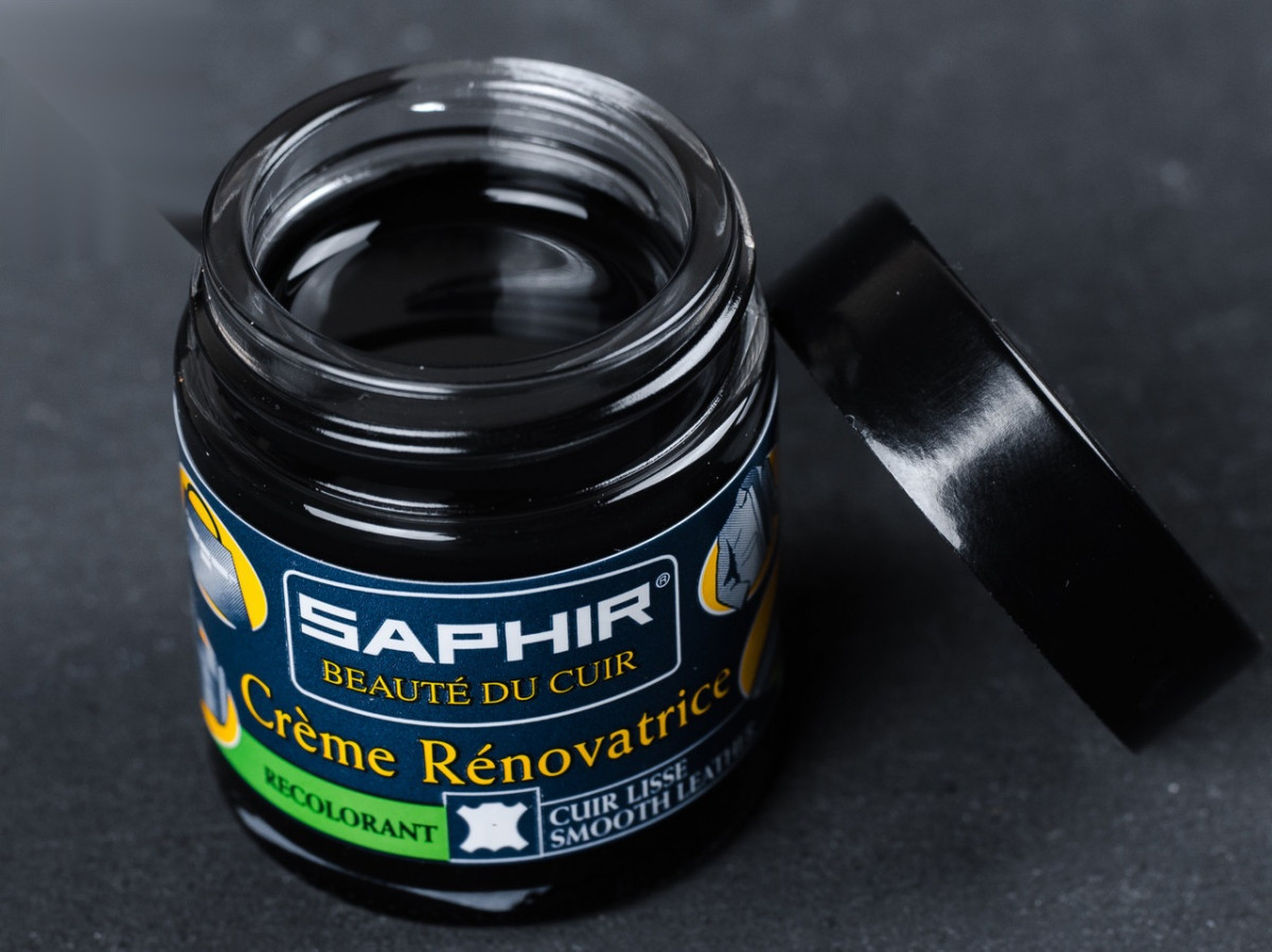 Рідка Шкіра (крем) Saphir Creme Renovatrice, 30 мл, кол. чорний (01)