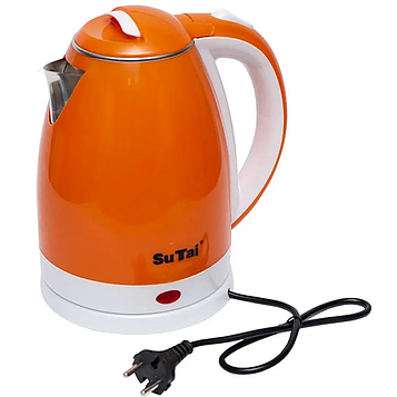 Чайник електричний SuTai 2л закритий нагрівальний елемент, автовідключення