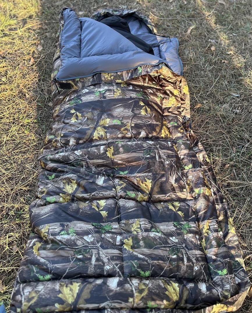 Спальний мішок, спальник, зимовий, теплий, щільний, міцний, якісний, до -40, для рибалок, мисливців, фото 1
