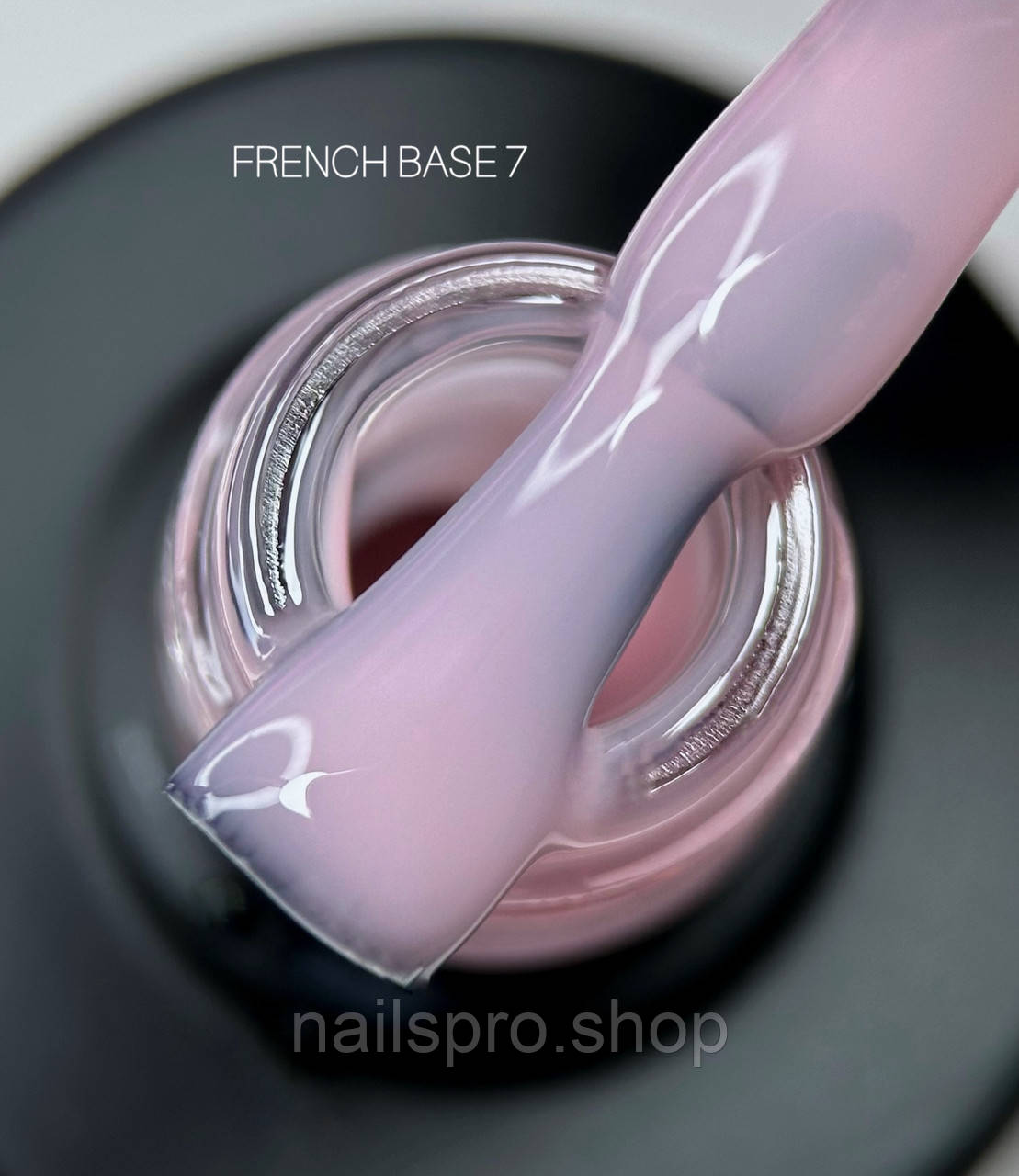 База камуфлююча для гель-лаку Saga Base French №07, 9 мл