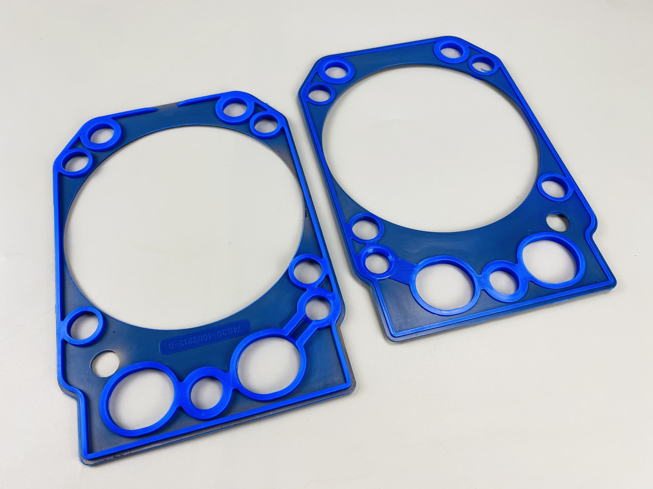 Прокладка ущільнювальна головки блоку КАМАЗ (метал + МБС синій силікон), фото 1